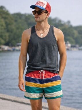 Vintage Lee Black Tank Top (medium)